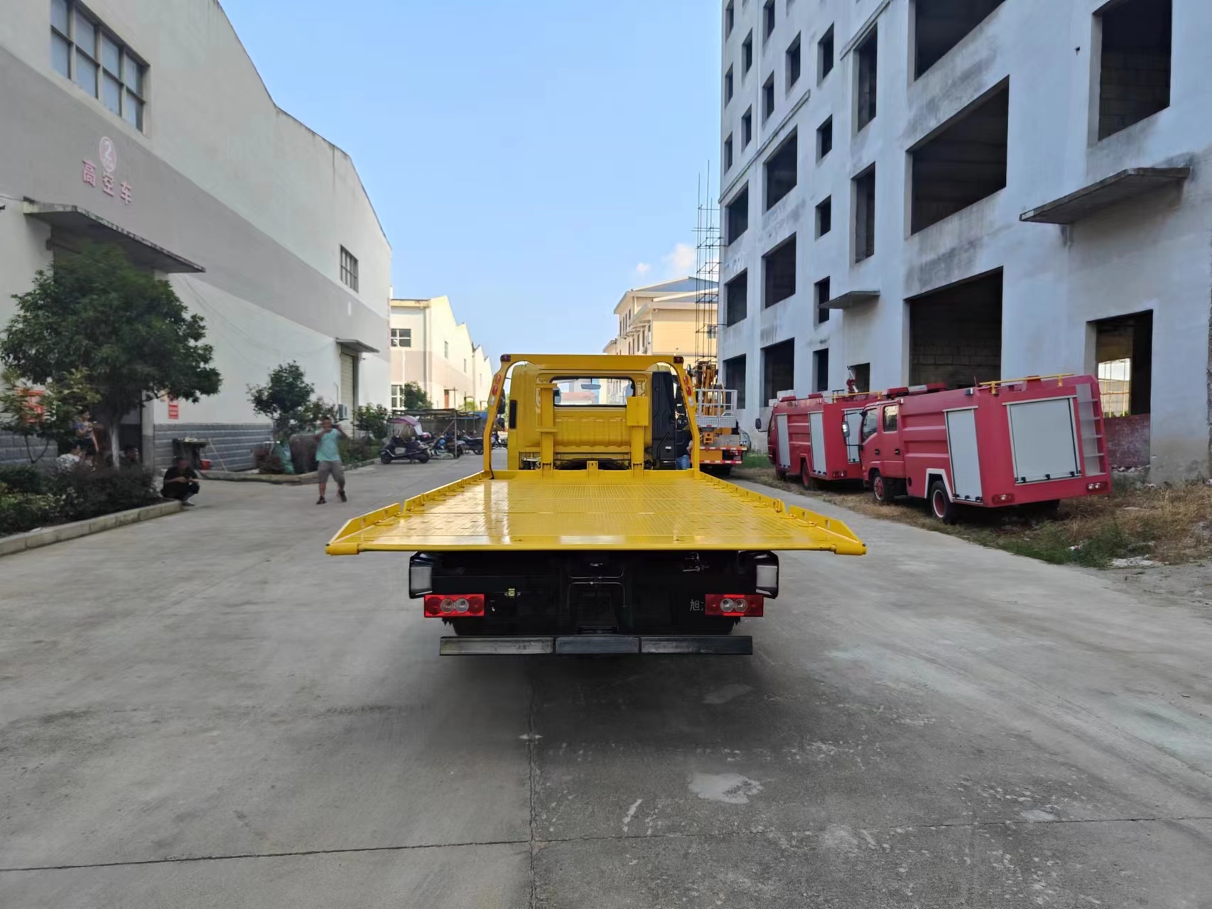 國六藍(lán)牌福田歐馬可清障車（重載型）