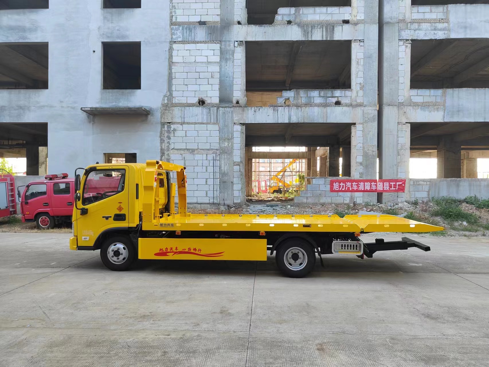 國六藍(lán)牌福田歐馬可清障車（重載型）